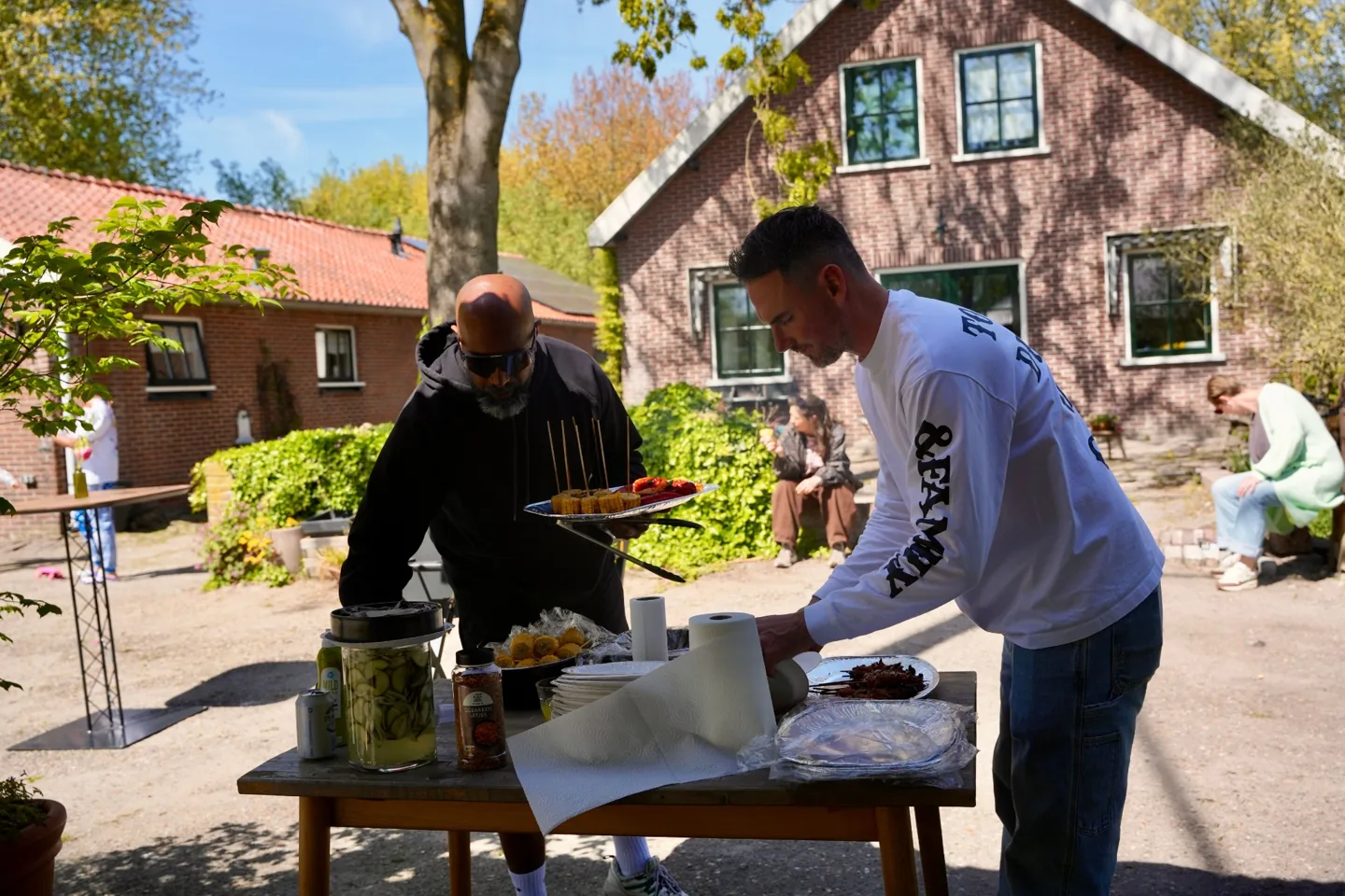 Samen voorbereiden en opbouwen voor een evenement